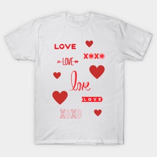 Love and Hearts and Stuff T-Shirt